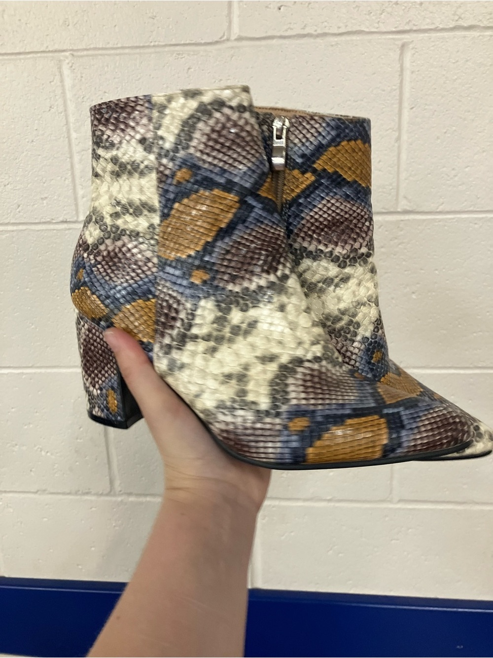 Yoki Snake Print Boots